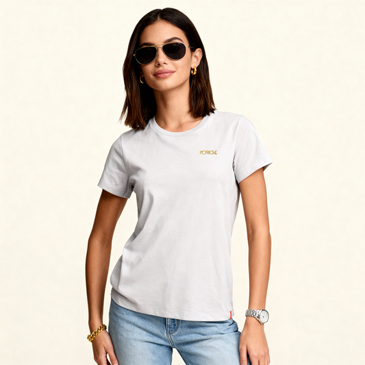 Moriche Dames T-shirt Grijs Bio-Katoen