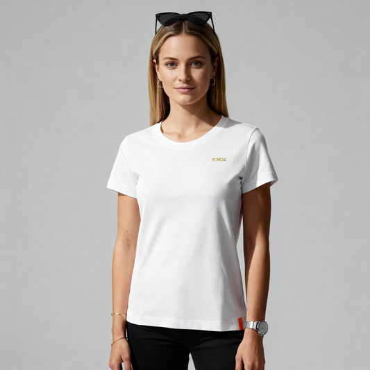 Moriche Dames T-shirt Wit Bio-Katoen