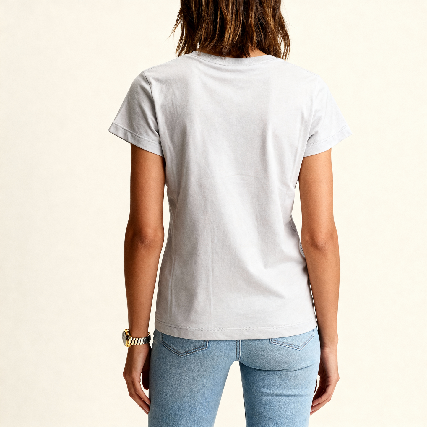 Moriche Dames T-shirt Grijs Bio-Katoen