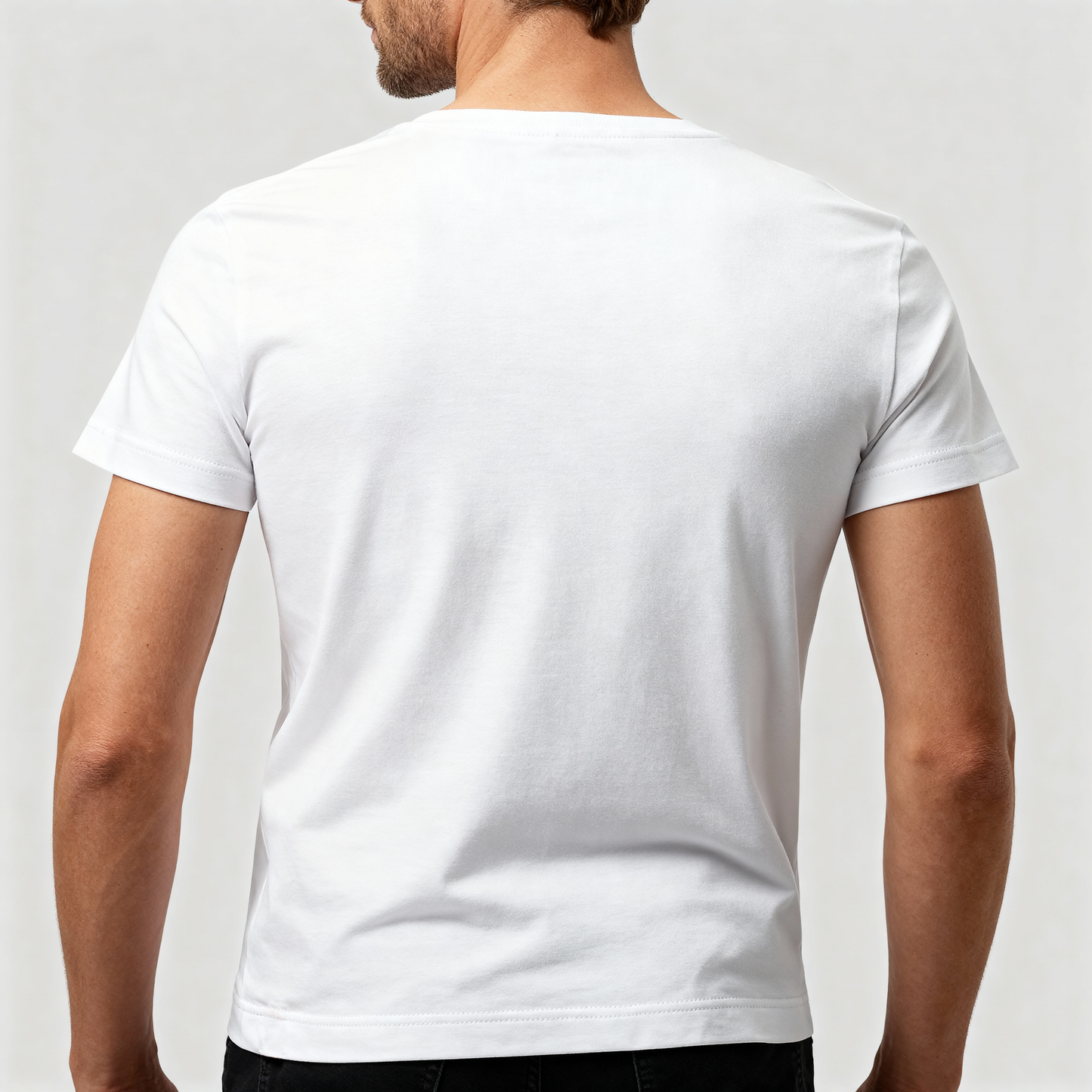 Moriche Heren T-shirt Wit Bio-katoen en gerecycled polyester