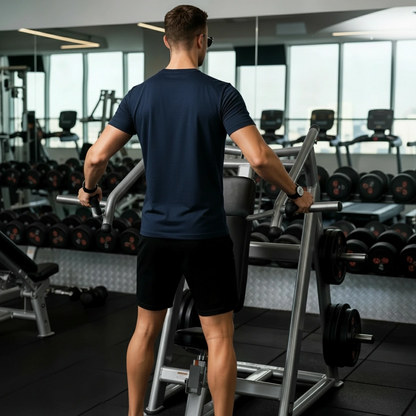 Moriche Heren T-shirt Blauw Bio-katoen en gerecycled polyester